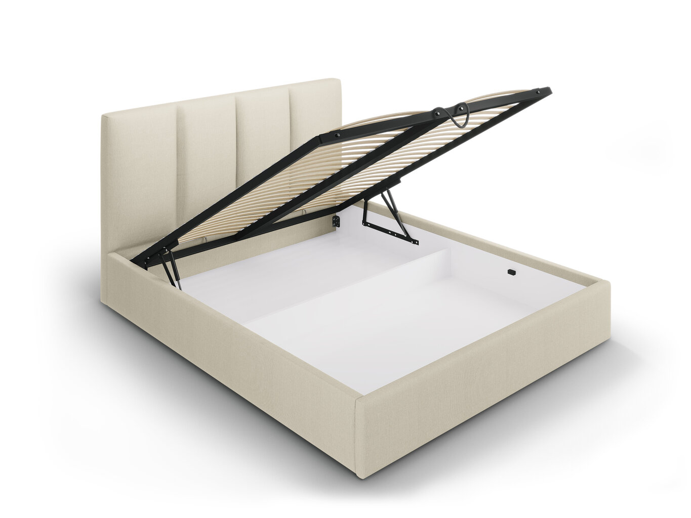 Gulta Mazzini Beds Juniper 1, 160x200cm, smilškrāsas cena un informācija | Gultas | 220.lv