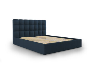 Кровать Mazzini Beds Nerin 3, 160x200 см, синяя цена и информация | Кровати | 220.lv