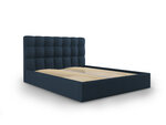 Кровать Mazzini Beds Nerin 3, 160x200 см, синяя