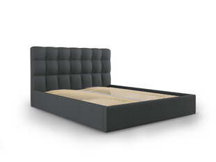 Кровать Mazzini Beds Nerin 5, 160x200 см, темно-серая цена и информация | Кровати | 220.lv