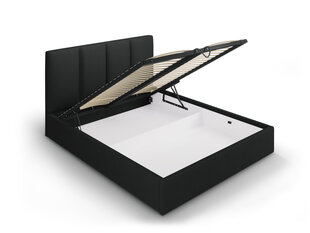 Кровать Mazzini Beds Juniper 6, 140x200 см, черная цена и информация | Кровати | 220.lv