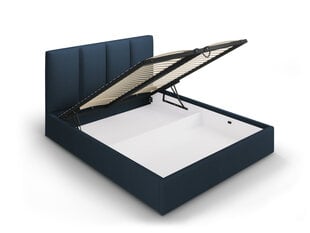 Кровать Mazzini Beds Juniper 3, 160x200 см, синяя цена и информация | Кровати | 220.lv