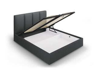 Кровать Mazzini Beds Juniper 5, 160x200 см, темно-серая цена и информация | Кровати | 220.lv