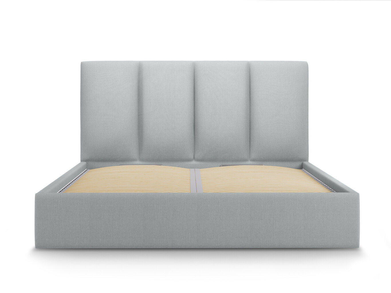 Gulta Mazzini Beds Juniper 4, 180x200cm, gaiši pelēka cena un informācija | Gultas | 220.lv