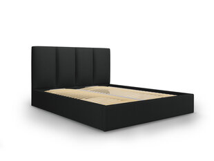 Кровать Mazzini Beds Juniper 6, 180x200 см, черная цена и информация | Кровати | 220.lv