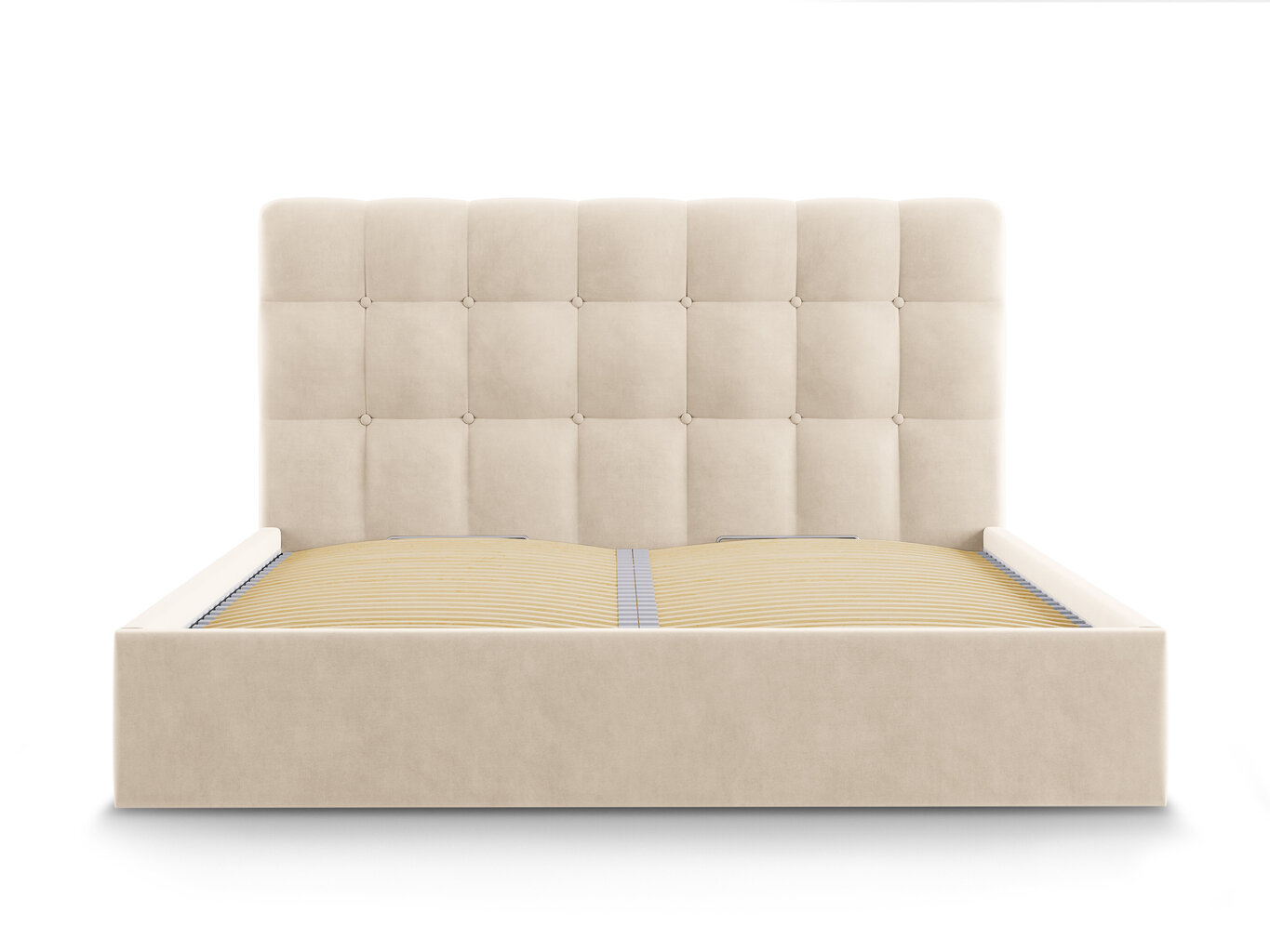 Gulta Mazzini Beds Nerin 140x200cm, smilškrāsas цена и информация | Gultas | 220.lv