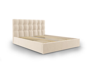 Кровать Mazzini Beds Nerin 1, 140x200 см, бежевая цена и информация | Кровати | 220.lv