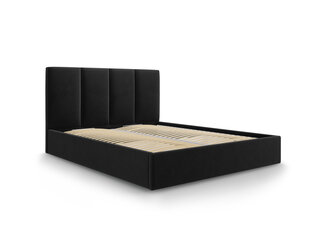 Кровать Mazzini Beds Juniper 140x200 см, черная цена и информация | Кровати | 220.lv