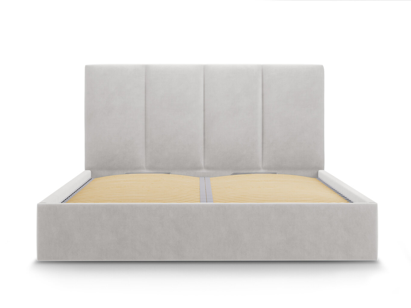 Gulta Mazzini Beds Juniper 180x200cm, gaiši pelēka cena un informācija | Gultas | 220.lv