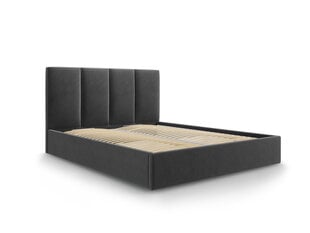 Кровать Mazzini Beds Juniper 180x200 см, темно-серая цена и информация | Кровати | 220.lv