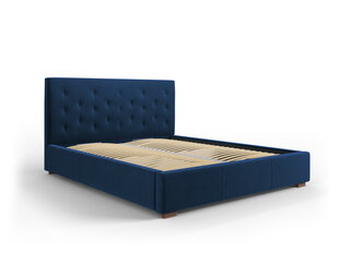 Кровать Interieurs 86 Mura 160x200 см, темно-синяя цена и информация | Кровати | 220.lv