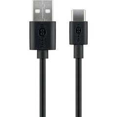 Goobay USB-C uzlādes un datu kabelis cena un informācija | Kabeļi un vadi | 220.lv