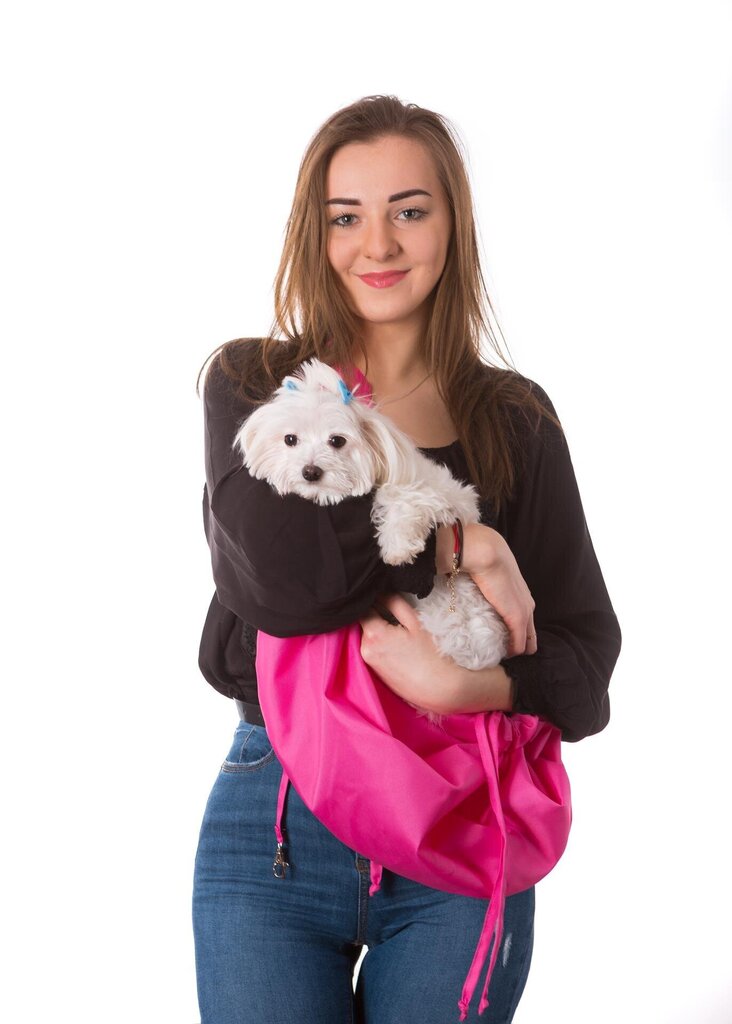 Hobbydog dzīvnieku transportēšanas soma Juliette Pink cena un informācija | Transportēšanas būri, somas | 220.lv