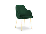 Krēsls Cosmopolitan Design Padova, tumši zaļas/zeltainas krāsas
