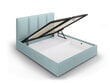 Gulta Mazzini Beds Juniper 2, 160x200cm, gaiši zila цена и информация | Gultas | 220.lv
