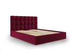 Кровать Mazzini Beds Nerin 140x200 см, красная