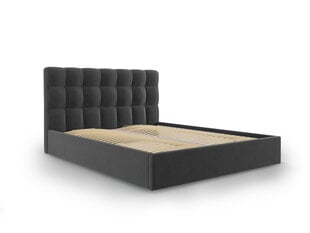 Кровать Mazzini Beds Nerin 180x200 см, темно-серая цена и информация | Кровати | 220.lv