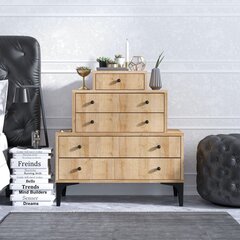 Комод Kalune Design Dresser 393, коричневый цена и информация | Комоды | 220.lv