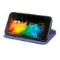 Grāmatveida telefona maciņš priekš Samsung Galaxy A32 5G - Hallo Smart Magnet Book Case, zils cena un informācija | Telefonu vāciņi, maciņi | 220.lv