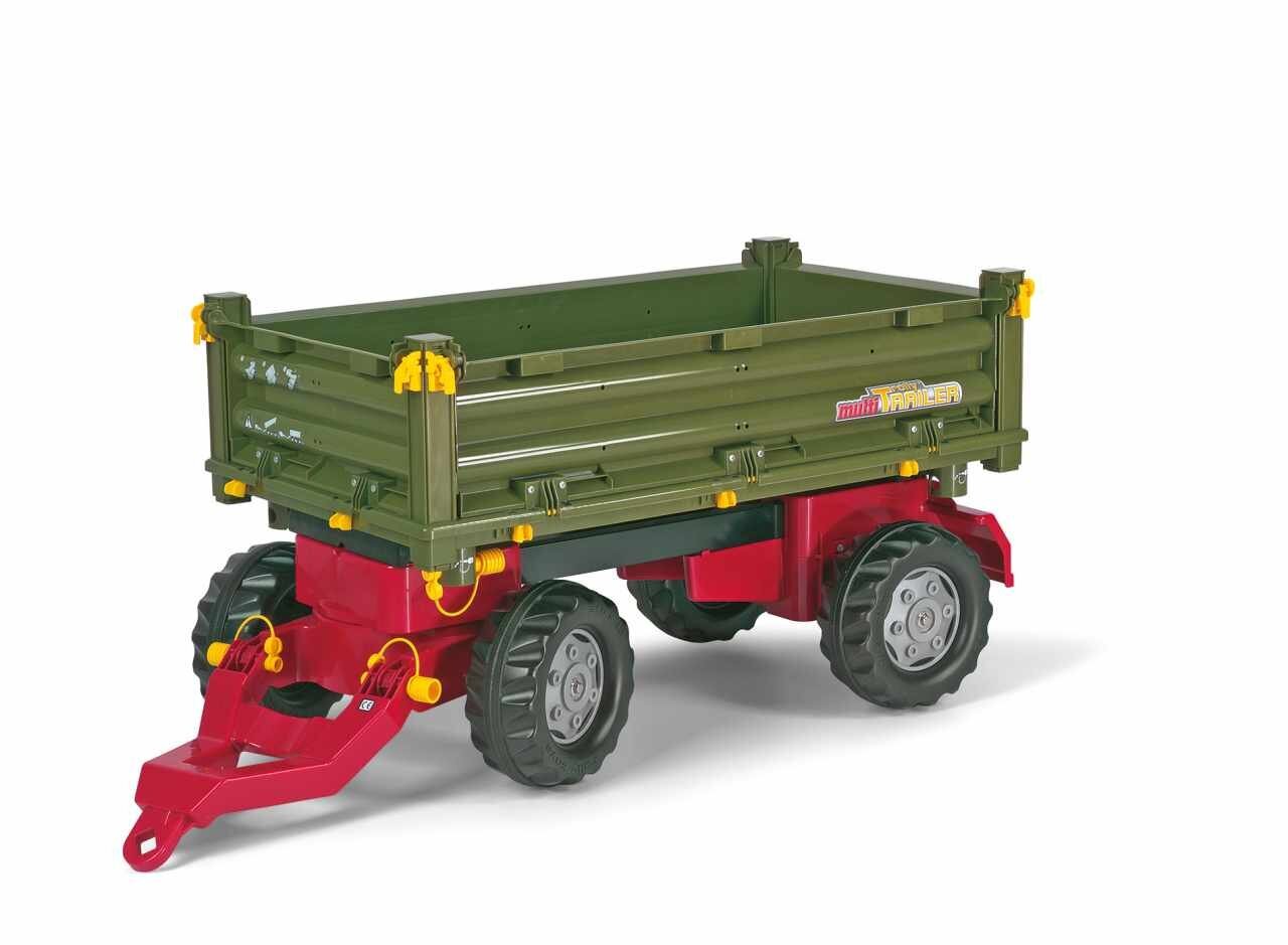 Piekabe bērnu traktoriem Rolly Toys rollyMulti Trailer цена и информация | Rotaļlietas zēniem | 220.lv