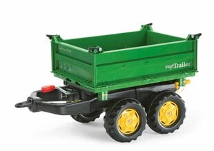 Piekabe bērnu traktoriem Rolly Toys rollyMega Trailer cena un informācija | Rotaļlietas zēniem | 220.lv