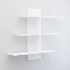 Sienas plaukts Kalune Design Wall Shelf 775, 111 cm, baltas krāsas цена и информация | Полки | 220.lv