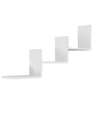 Подвесная полка Kalune Design Wall Shelf 835(IV), 60 см, белая цена и информация | Полки | 220.lv