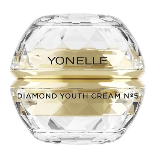 Sejas krēms ar dimanta putekļiem Yonelle Diamond Youth Cream No5, 50 ml cena un informācija | Sejas krēmi | 220.lv