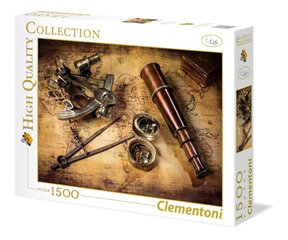 Puzle Clementoni High Quality Collection Course To The Treasure, 31808, 1500 d. cena un informācija | Puzles, 3D puzles | 220.lv