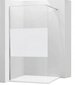 Dušas sieniņa Mexen Kioto, chroms/pusmatēts stikls 70,80,90,100,110,120x200 cm cena un informācija | Dušas durvis, dušas sienas | 220.lv