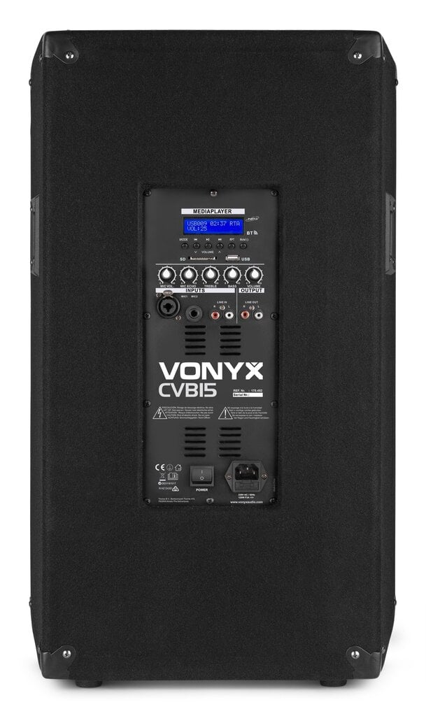Vonyx SVB15 cena un informācija | Skaļruņi | 220.lv
