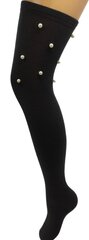 Женские носки выше колена be Snazzy SK-37, черные цена и информация | Женские носки | 220.lv