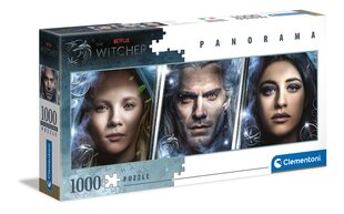 Пазл Clementoni Panorama Ведьмак/The Witcher, 39593, 1000 д. цена и информация | Пазлы | 220.lv