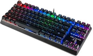 Клавиатура Modecom Volcano Lanparty RGB BT (K-MC-LANPARTY-U-BT-RGB) цена и информация | Клавиатуры | 220.lv