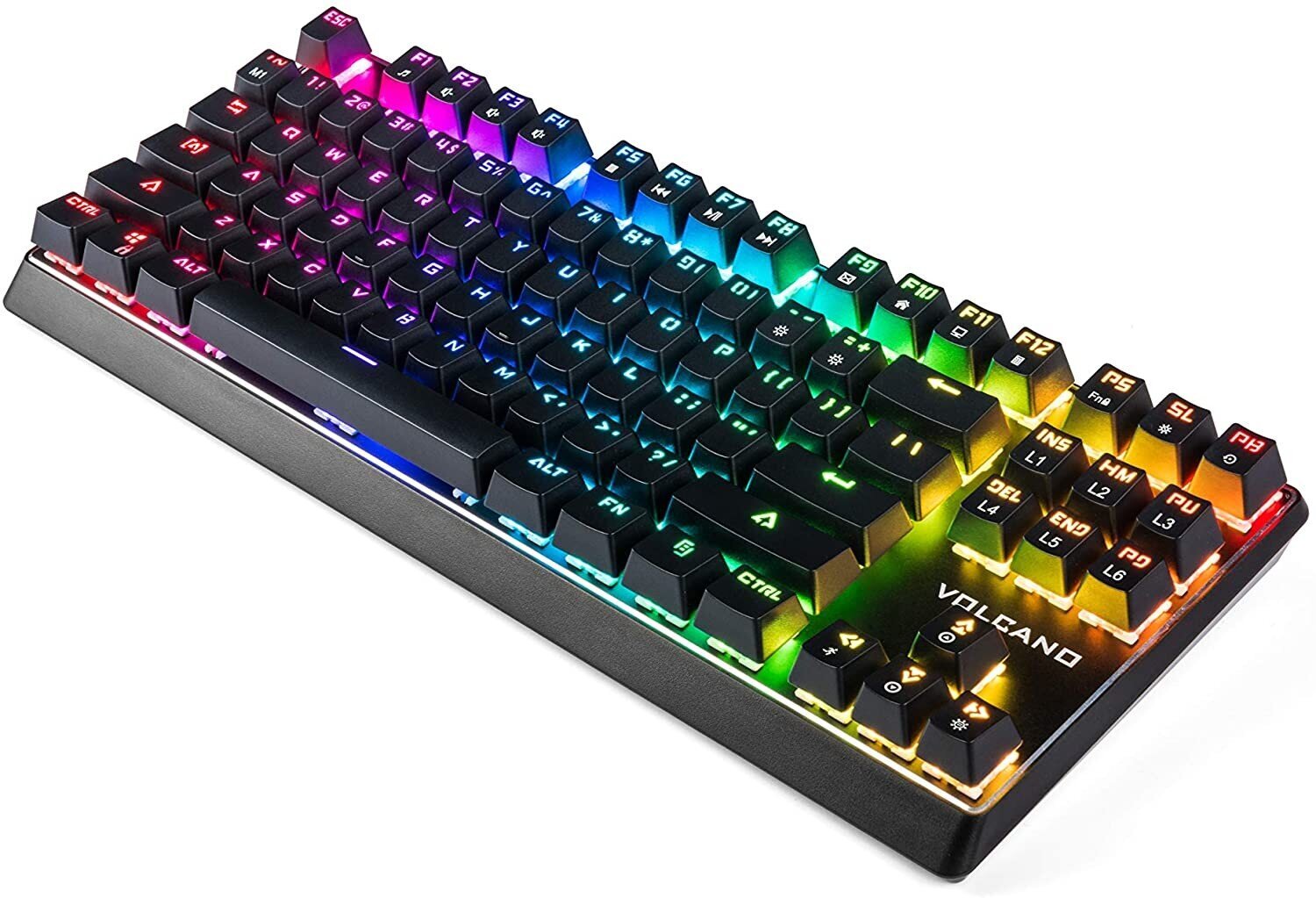 Modecom Volcano Lanparty RGB BTK-MC-LANPARTY-U-BT-RGB cena un informācija | Klaviatūras | 220.lv