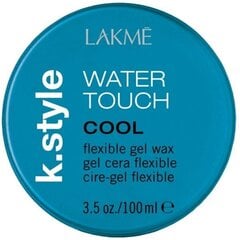 Гель-воск для эластичной фиксации  Lakme K.style Water Touch Cool Flexible Gel Wax, 100 мл цена и информация | Средства для укладки волос | 220.lv