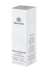Roku skrubis Alessandro Magic Manicure 2-phase Handpeel, 100ml cena un informācija | Ķermeņa skrubji | 220.lv