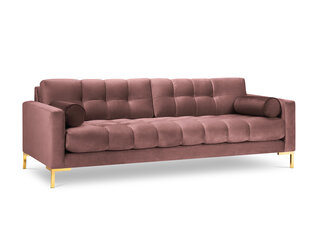 Četrvietīgs dīvāns Cosmopolitan Design Bali, rozā/zelta krāsas cena un informācija | Dīvāni | 220.lv