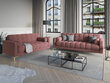 Četrvietīgs dīvāns Cosmopolitan Design Bali, rozā/zelta krāsas cena un informācija | Dīvāni | 220.lv