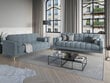 Četrvietīgs dīvāns Cosmopolitan Design Bali, gaiši zils/zelta krāsas цена и информация | Dīvāni | 220.lv