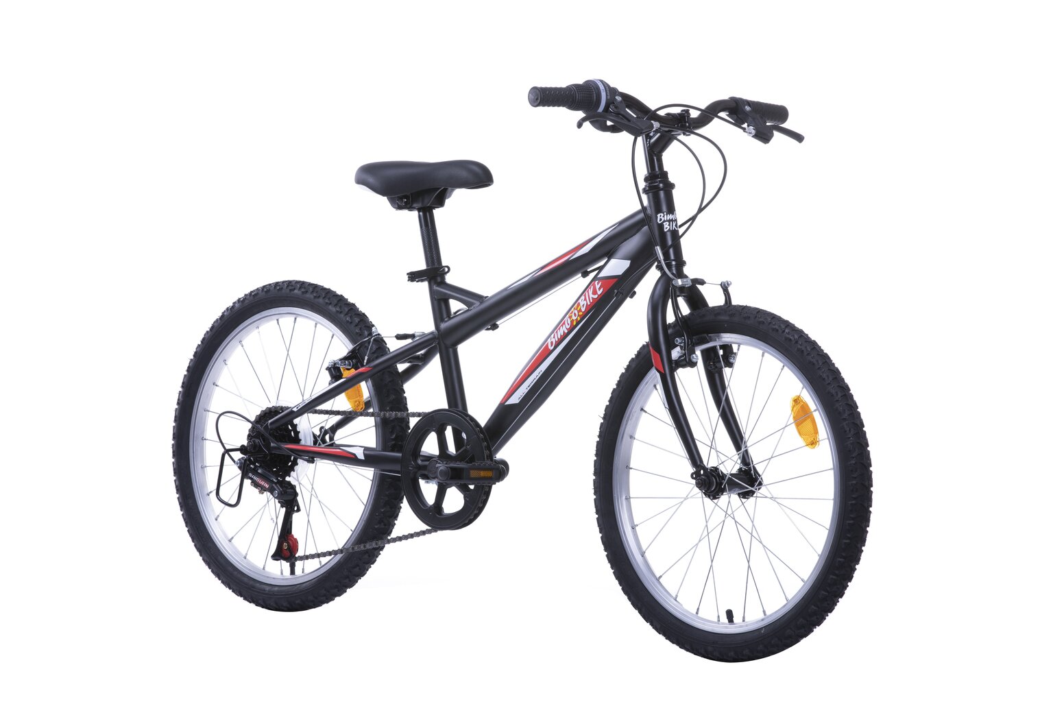 Bērnu velosipēds Bimbo Bike MTB 20" Boy, melns cena un informācija | Velosipēdi | 220.lv