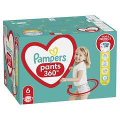 Подгузники-трусики PAMPERS Pants Mega Pack S6, 84 шт. цена и информация | Pampers Для ухода за младенцем | 220.lv