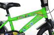 Velosipēds bērniem Bimbo Bike 14" Boy Cosmos, zaļš cena un informācija | Velosipēdi | 220.lv