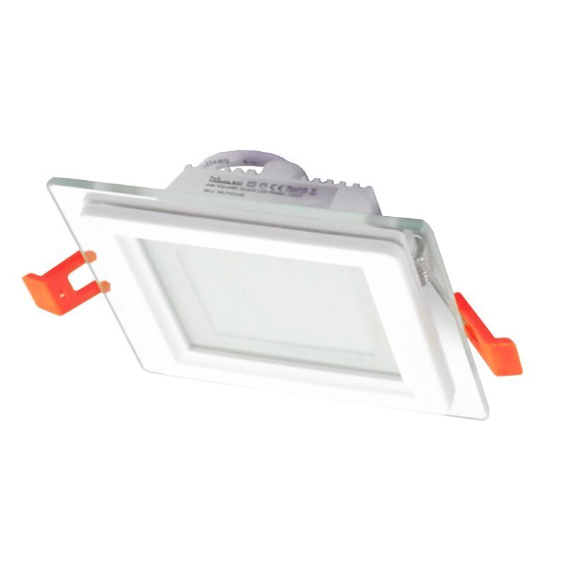 Kvadrāts LED panelis ar stiklu "MODOLED" 6W цена и информация | Iebūvējamās lampas, LED paneļi | 220.lv