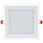 Kvadrāts LED panelis ar stiklu "MODOLED" 18W cena un informācija | Iebūvējamās lampas, LED paneļi | 220.lv