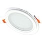 Apalš LED panelis ar stiklu "VESTA" 12W cena un informācija | Iebūvējamās lampas, LED paneļi | 220.lv