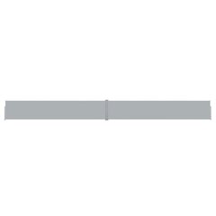 vidaXL Izvelkama sānu markīze, antracīta pelēka, 140x1200 cm cena un informācija | Saulessargi, markīzes un statīvi | 220.lv