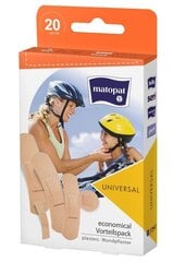 Пластыри Matopat Universal, 20 шт. цена и информация | Первая помощь | 220.lv