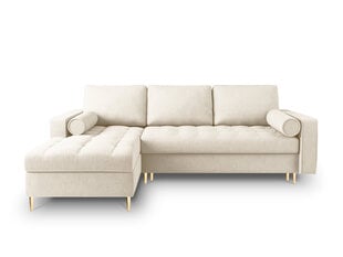 Stūra dīvāns Milo Casa Santo 5S, gaišas smilškrāsas цена и информация | Угловые диваны | 220.lv