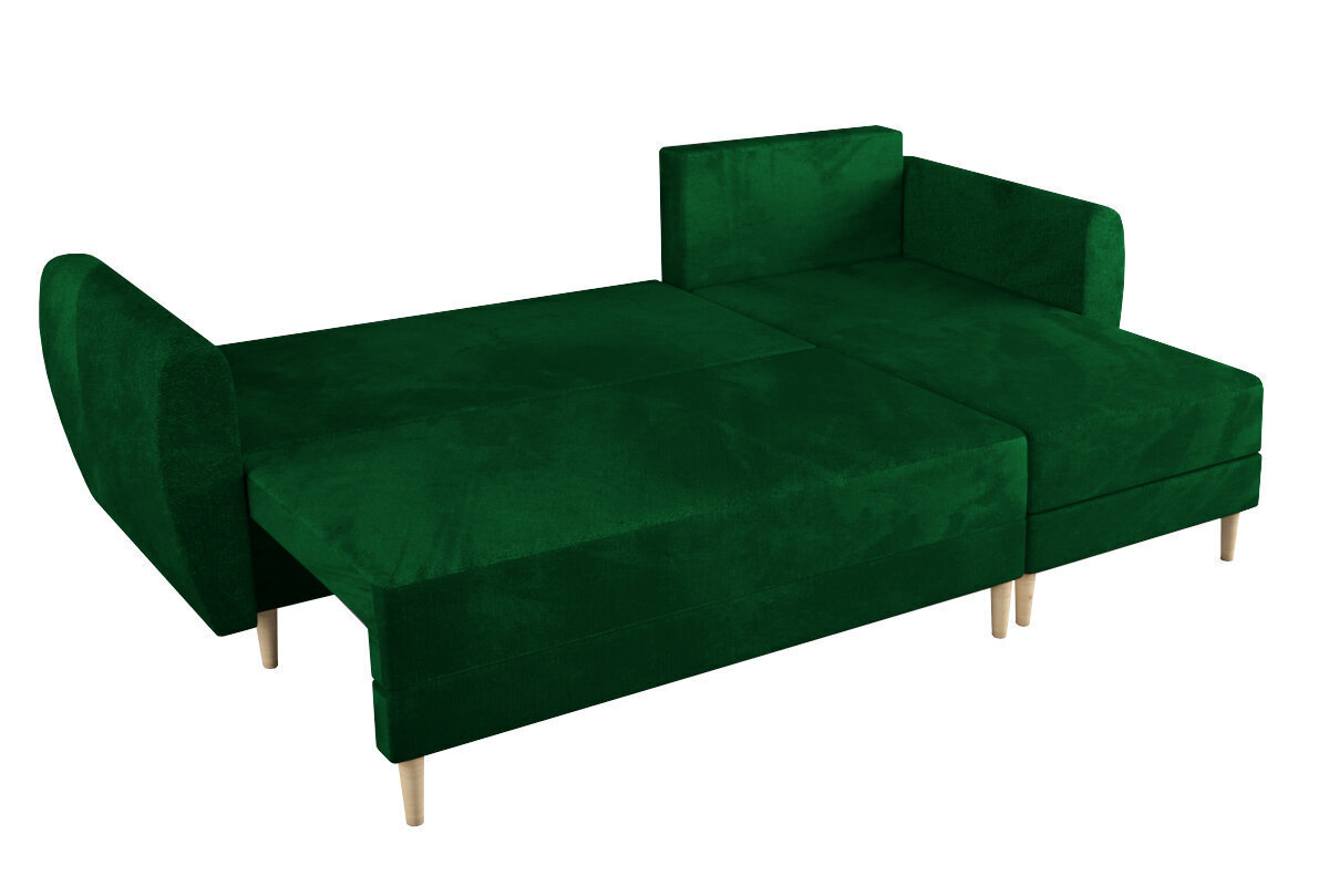 Universāls stūra dīvāns Bergen, pelēks cena un informācija | Stūra dīvāni | 220.lv